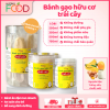 Bánh ăn dặm bánh gạo vị chuối, xoài cho bé 6M+